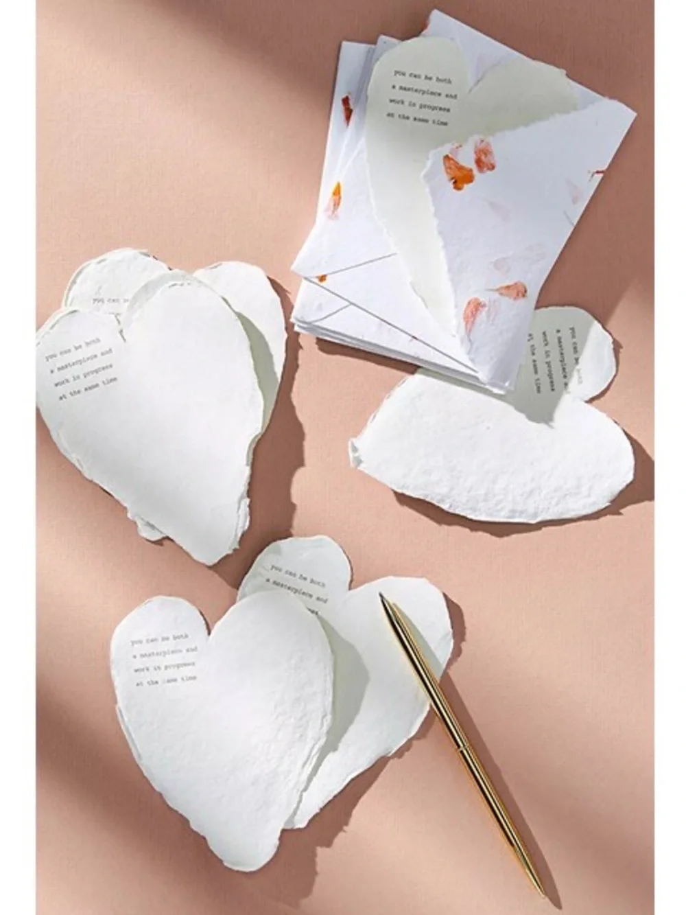 Heartfelt by Anthropologie dries floral boxes card set new masterpiece and work